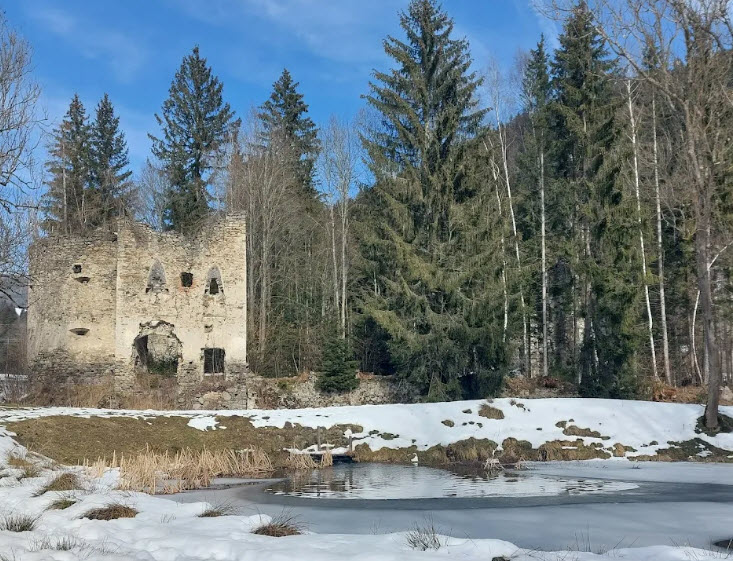 Burgruine Lichtengraben/Painburg, Austria, Austria